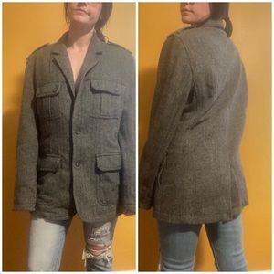 Men’s Fossil Tweed Vintage Fit Winter Jacket
